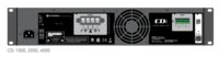 CDI4000 2CH POWER AMPLIFIER, 1200W @ 4OHM, 70V ,100V, 140V